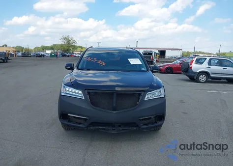 2014 Acura Mdx Technology Package из США, поврежденный, VIN 5FRYD4H47EB008335
